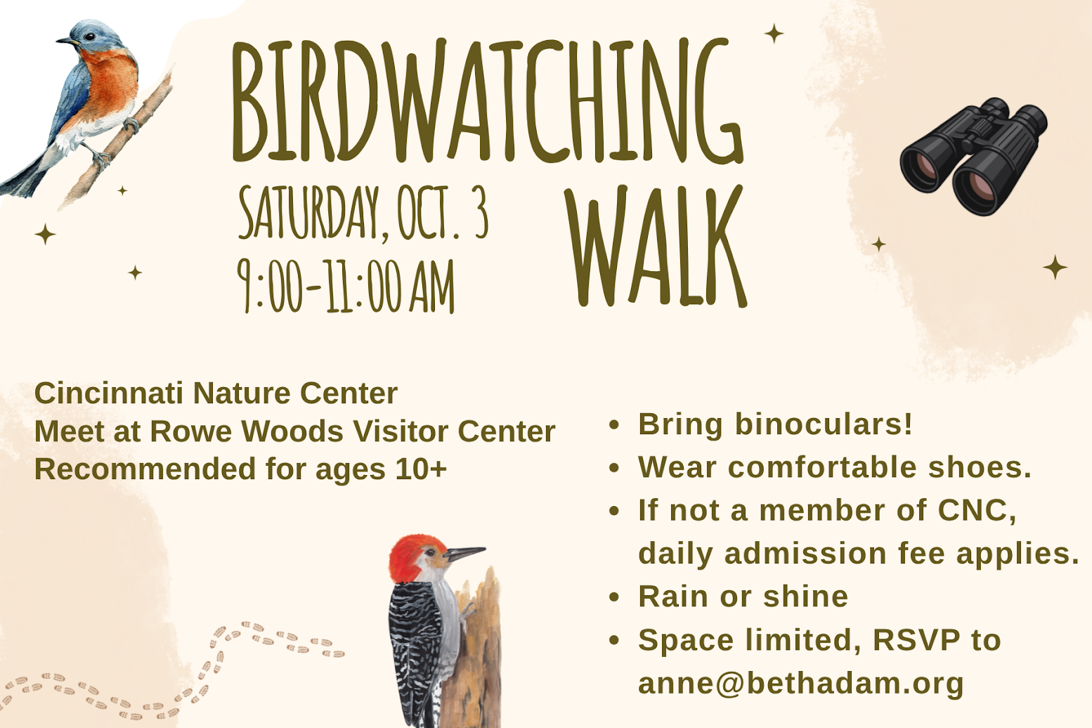 Check out our latest Birdwatching Walk!