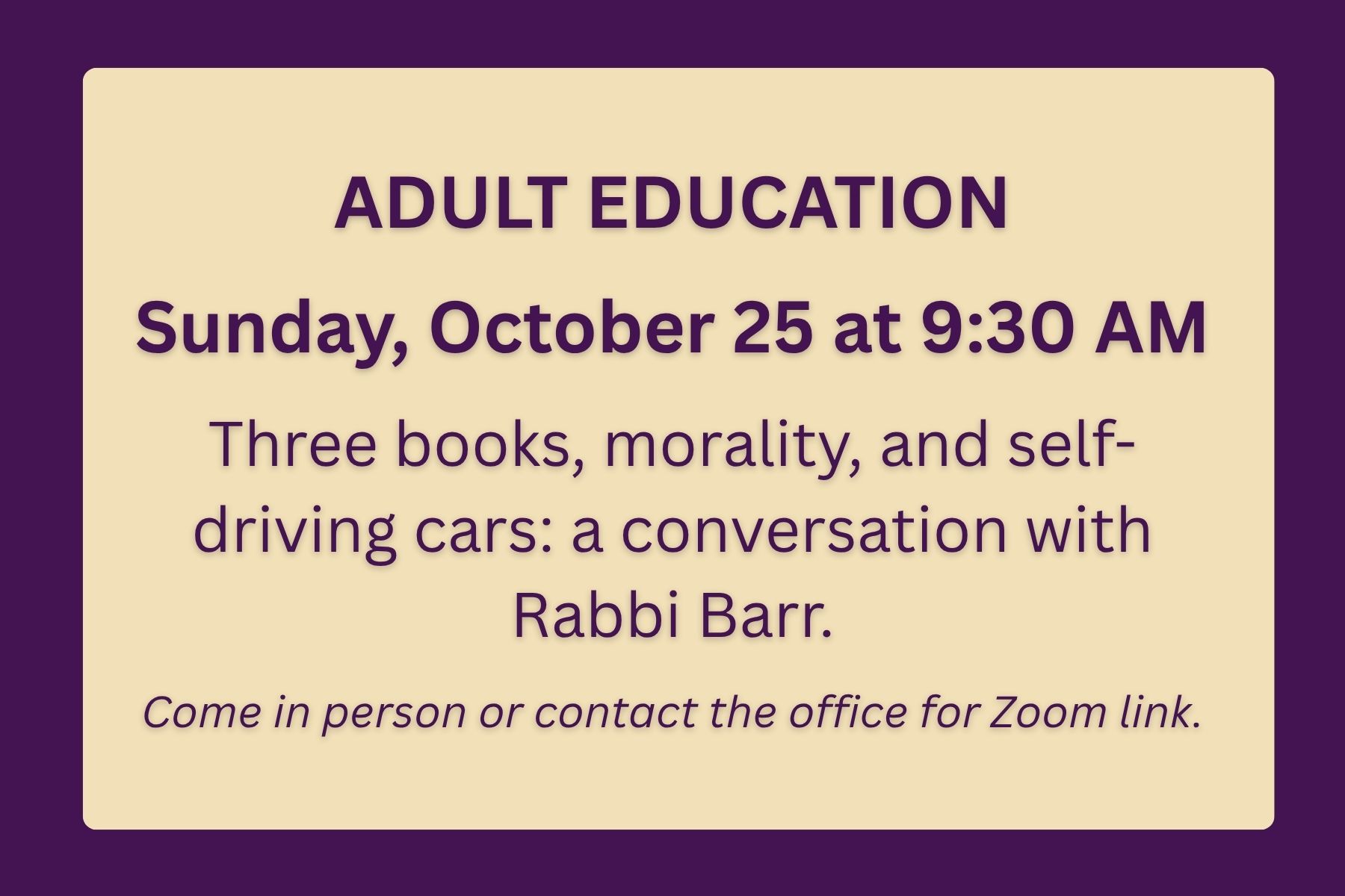 ADULT EDUCATION graphic